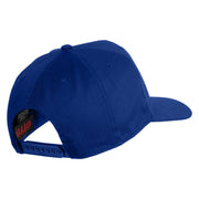 USS Pennsylvania BB 38 Blue Patched Solid Cotton Twill 5 Panel Prostyle Snap Cap - Royal OSFM