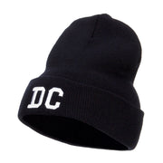 DC Washington State Embroidered Long Beanie