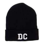 DC Washington State Embroidered Long Beanie