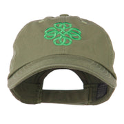 Double Circle Celtic Image Embroidered Cap