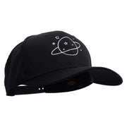 Boho Magic Symbol Embroidered Six Panels Pro Style Cap - Black OSFM