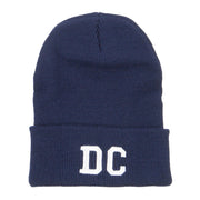 DC Washington State Embroidered Long Beanie