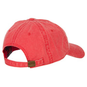 Detroit City Embroidered Washed Buckle Cap