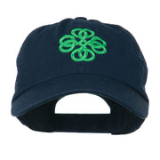 Double Circle Celtic Image Embroidered Cap