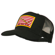 Don't Tread On Me Flag Patched Mesh Cap