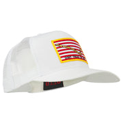 Don't Tread On Me Flag Patched Mesh Cap