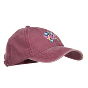 Dance Stars Patched Washed Cap