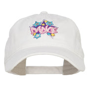 Dance Stars Patched Washed Cap