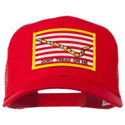 Don't Tread On Me Flag Patched Mesh Cap