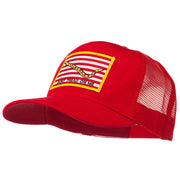 Don't Tread On Me Flag Patched Mesh Cap