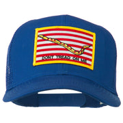 Don't Tread On Me Flag Patched Mesh Cap