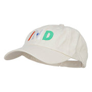 India IND Flag Embroidered Low Profile Cap