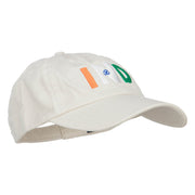 India IND Flag Embroidered Low Profile Cap