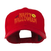 Happy Halloween Dripping Down Embroidered Cap