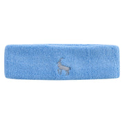 Mountain Goat Logo Embroidered Head Band (Terry) - Lt-Blue OSFM