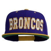 Broncos Embroidered Snapback Cap