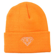 Diamond Neon Embroidered Beanie