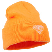 Diamond Neon Embroidered Beanie