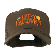 Happy Halloween Dripping Down Embroidered Cap