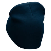 Away From Keyboard Embroidered 8 Inch Short Beanie - Navy OSFM