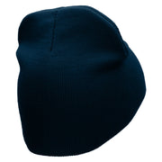 Away From Keyboard Embroidered 8 Inch Short Beanie - Navy OSFM