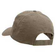 Car Charging Embroidered Low Profile Dyed Cotton Twill Cap - Olive OSFM