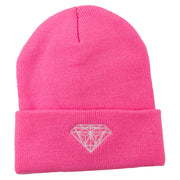 Diamond Neon Embroidered Beanie