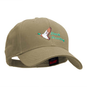 Duck Hunting Embroidered Low Profile Cap