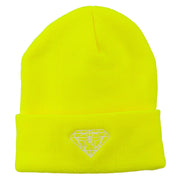 Diamond Neon Embroidered Beanie