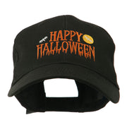 Happy Halloween Dripping Down Embroidered Cap