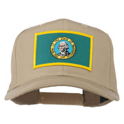 State of Washington Embroidered Patch Cap