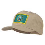 State of Washington Embroidered Patch Cap