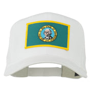 State of Washington Embroidered Patch Cap