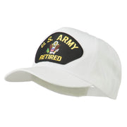 US Army Retired Military Patched Cap