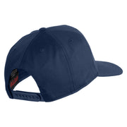 USS Tennessee BB 43 Blue Patched Solid Cotton Twill 5 Panel Prostyle Snap Cap - Navy OSFM