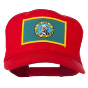 State of Washington Embroidered Patch Cap