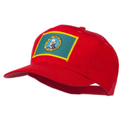 State of Washington Embroidered Patch Cap