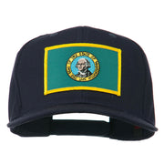 State of Washington Embroidered Patch Cap