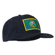 State of Washington Embroidered Patch Cap