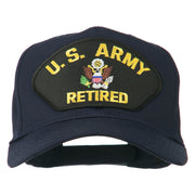 US Army Retired Military Patched Cap