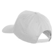 Master E.O.D Master Blaster Patched Solid Cotton Twill 5 Panel Prostyle Snap Cap - White OSFM