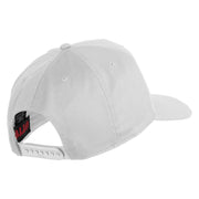 Master E.O.D Master Blaster Patched Solid Cotton Twill 5 Panel Prostyle Snap Cap - White OSFM