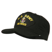 US Army Retired Military Patched Cap