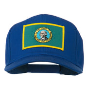 State of Washington Embroidered Patch Cap