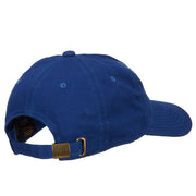 Denver Flag Embroidered Unstructured Washed Cap