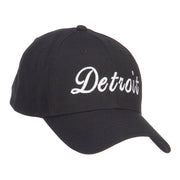 City of Detroit Embroidered Cotton Cap