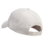 Fight for Cancer Day Embroidered Low Profile Organic Cotton Cap - Stone OSFM