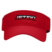 Jetski Embroidered Cotton Twill Sun Visor