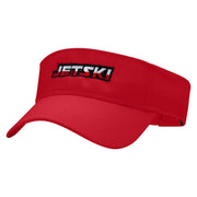 Jetski Embroidered Cotton Twill Sun Visor