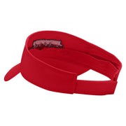 Jetski Embroidered Cotton Twill Sun Visor